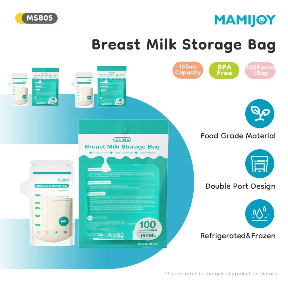 Bolsas de almacenamiento de leche materna Mamijoy sin BPA