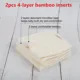 2pcs 4-layer bamboo