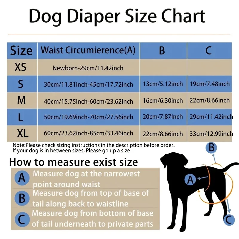 Pañales para perros lavables de poliéster cómodos y transpirables: pantalones cómodos para el período de mascotas para razas pequeñas a grandes - imagen 4