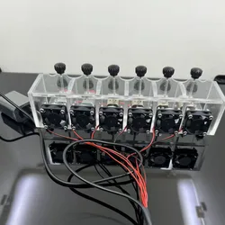 Motor de repuesto con disipador para mini coche RC 4WD
