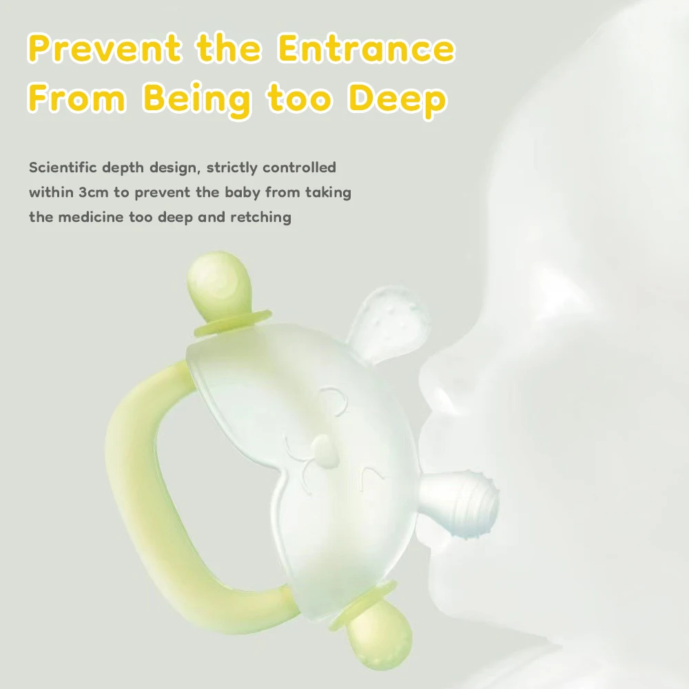 MAMIJOY nuevo anillo mordedor para bebé, productos de entrenamiento de silicona anticaída para masticar, productos para bebés sin BPA para bebés de 2 meses recién nacidos YJ01 - imagen 2