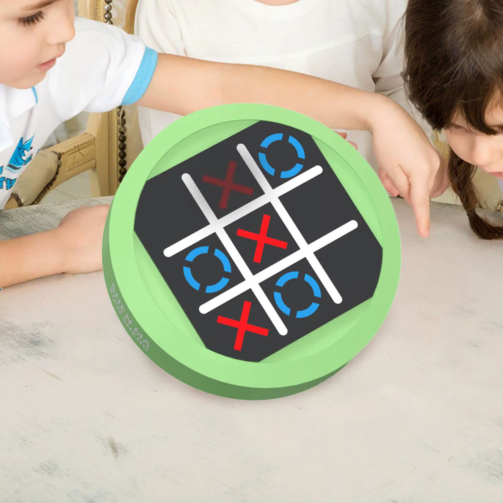 Juego de tres en raya magnético para niños – Tableros reutilizables - imagen 2