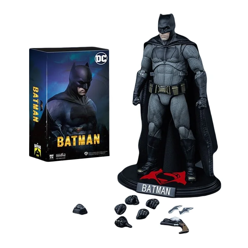 DC Originals Liga de la Justicia Figura ben Batman Figuras de Anime Superman Batman Aquaman Mera Figuras Modelos Coleccionables Juguetes Regalo - imagen 2