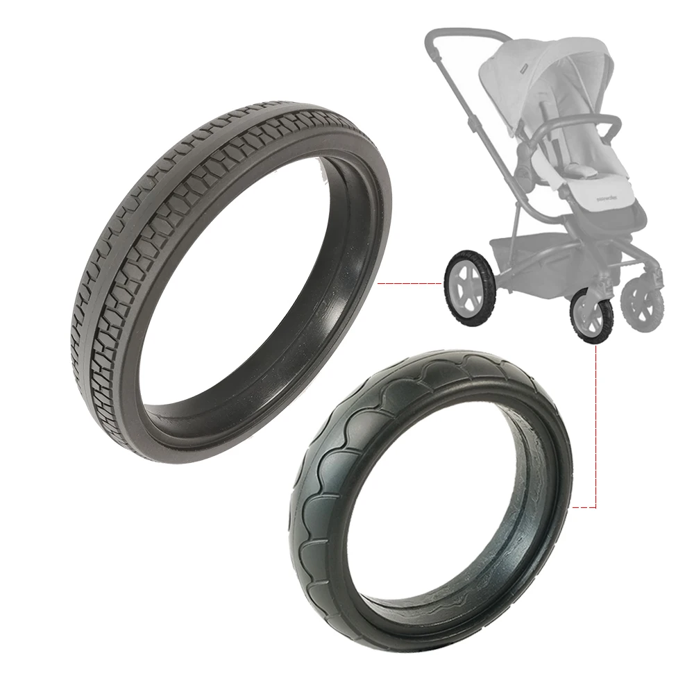 Neumático de Buggy para rueda delantera o trasera Easywalker Harvey 2/3, cubierta de neumático personalizada sin cámara de PU, accesorios compatibles para cochecito de bebé