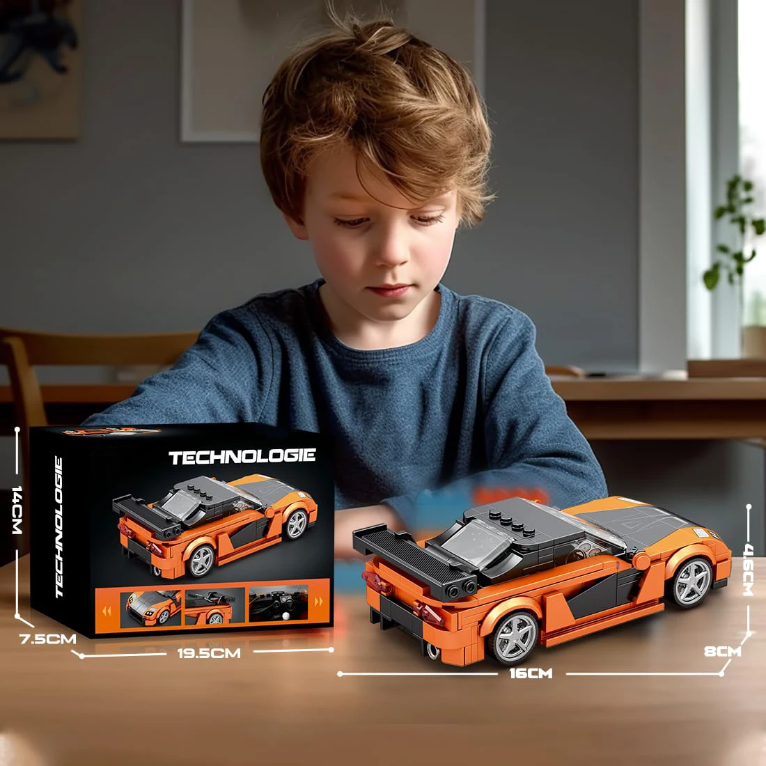 Bloques para construir coches deportivos infantiles - imagen 4