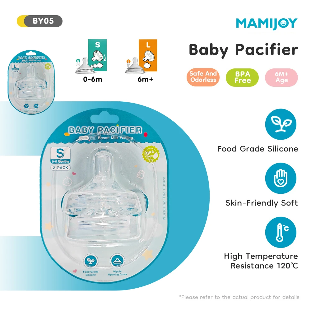Chupete Mamijoy de silicona para recién nacidos 0-6 meses - imagen 5