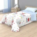 Colcha infantil fantas y perros