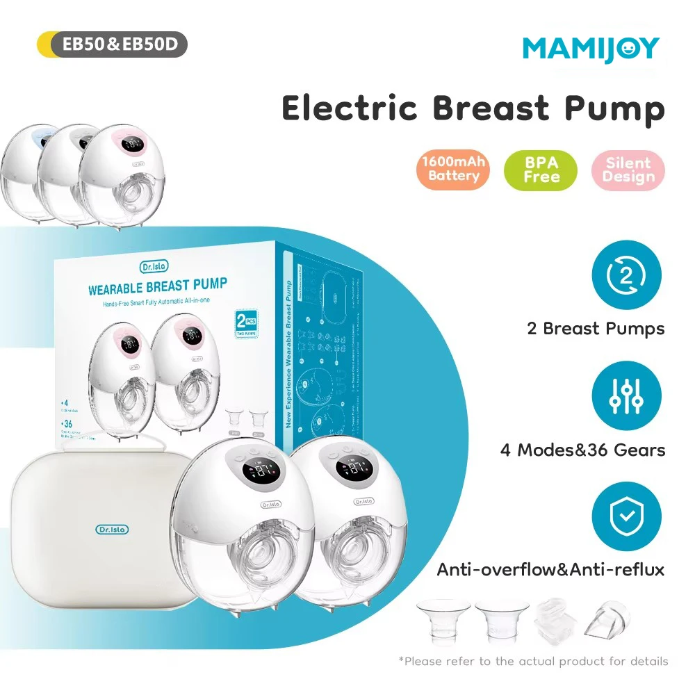 MAMIJOY extractor de leche eléctrico portátil manos libres