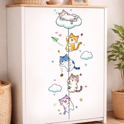 Pegatinas de pared gato trepando - Decoración infantil