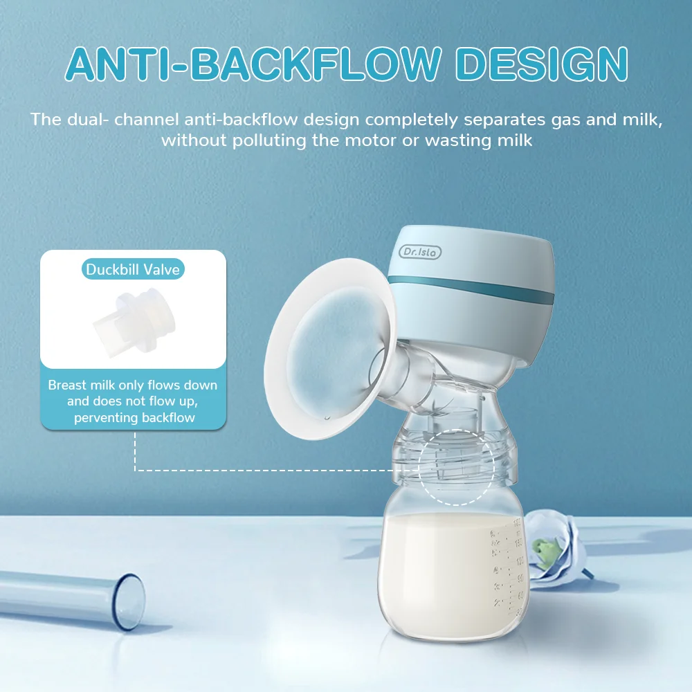 Accesorios para extractor de leche eléctrico MAMIJOY, materiales de calidad alimentaria para extractor de leche eléctrico EB11 EB23 BPA-FREE PJ01 - imagen 3