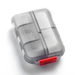 Organizador de pastillas plegable para viaje – Caja portátil