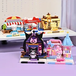 Sanrio Hello Kitty - Bloques de construcción para niños - Decoración escritorio