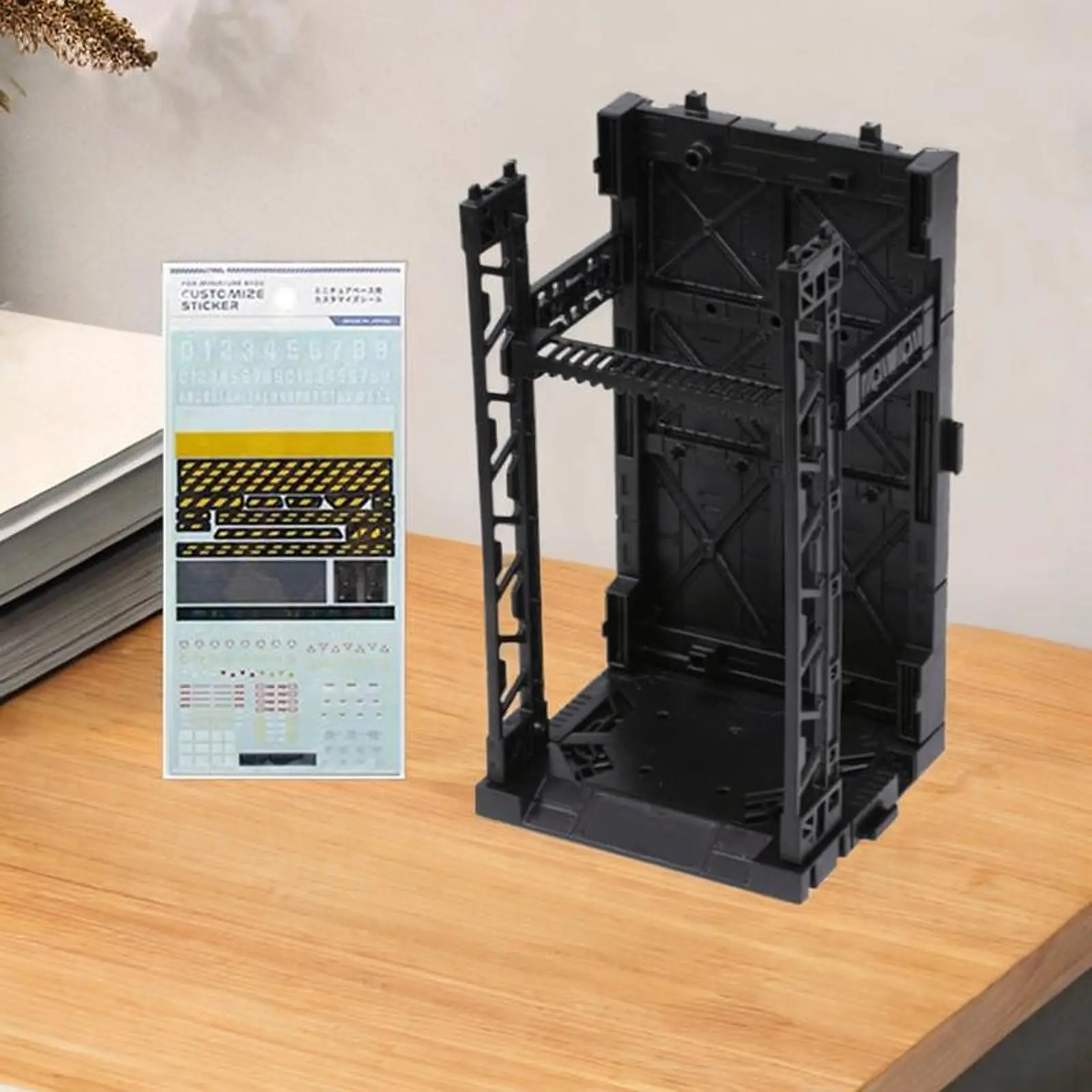 Base de exhibición entrelazada, fácil instalación, regalo de inauguración de la casa, modelo de escena Base, estante de almacenamiento de juguetes ligero Universal portátil - imagen 2