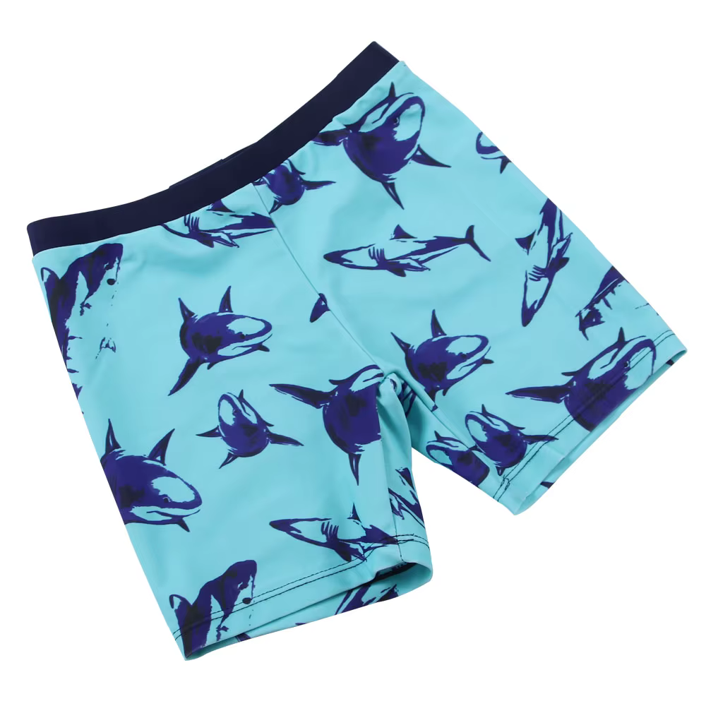 Bañador dos piezas niño con estampado tiburón – Secado rápido - imagen 5