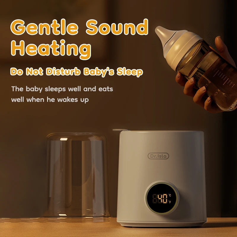 Calentador de biberones MAMIJOY multifunción 36-100 °   Calentador de alimentos ajustable, esterilizador calentador de leche, Control preciso de temperatura N22 - imagen 4