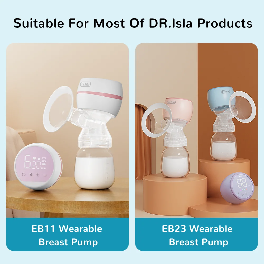 Accesorios para extractor de leche eléctrico MAMIJOY, materiales de calidad alimentaria para extractor de leche eléctrico EB11 EB23 BPA-FREE PJ01 - imagen 2