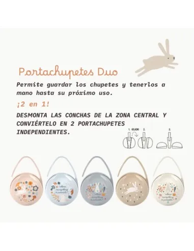 Suavinex portachupete Wonderland con clip para chupete original - imagen 4