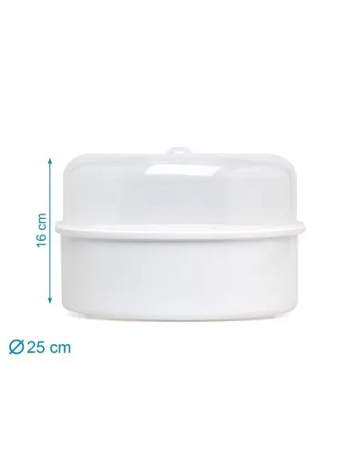 Kiokids Esterilizador microondas con pinzas para biberones - imagen 3