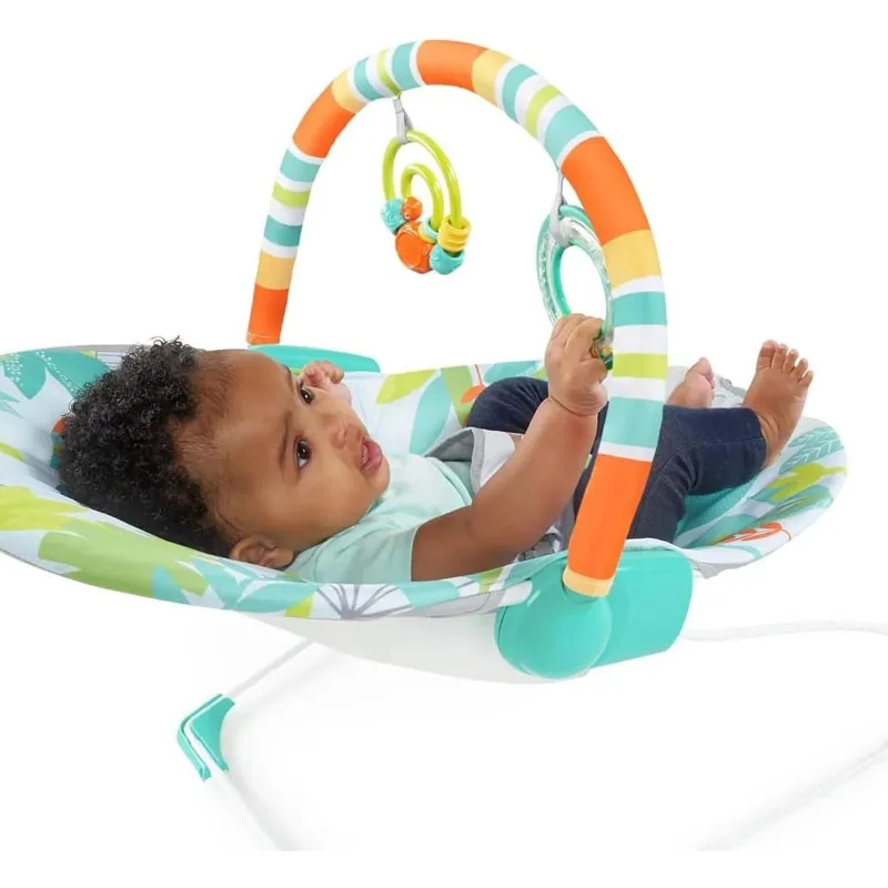 Hamaca Bright Starts Tucan – Columpio infantil Rainforest Vibes - imagen 3