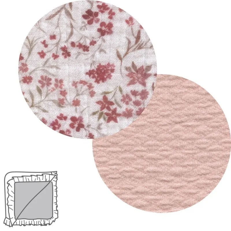 Nora Baby Manta para Bebe Reversible de Lino - imagen 3