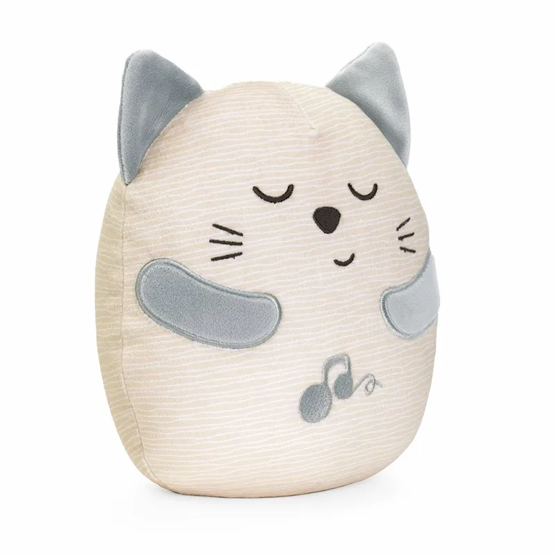 Chicco Peluche gatito ronroneador - Juguete suave para bebé tierno - imagen 2