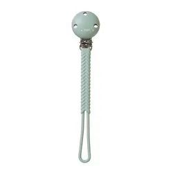 Portachupetes de silicona trenzado Saro