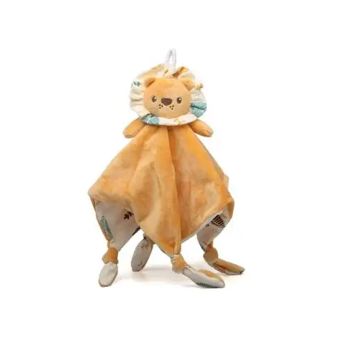 Kiokids Muñeco de apego león – Peluche suave para bebés