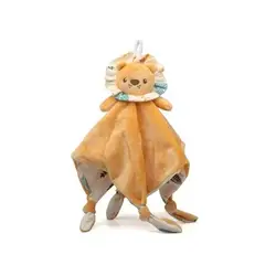 Kiokids Muñeco de apego león – Peluche suave para bebés