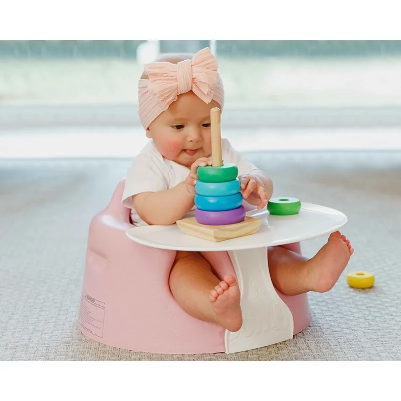 Bumbo asiento con bandeja – Silla suave evolutiva para bebé - imagen 2