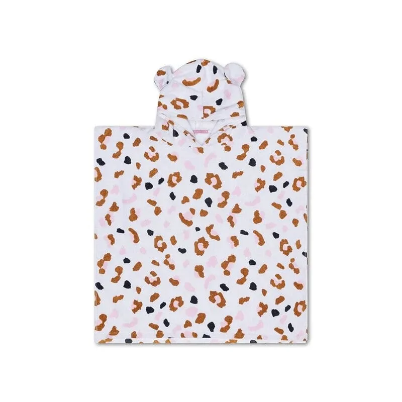 Swim Essentials Poncho infantil – Leopardo kaki