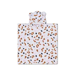 Swim Essentials Poncho infantil – Leopardo kaki