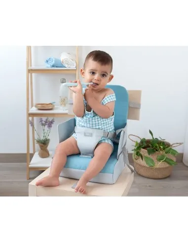 Trona portátil Kiokids dinosaurio para bebés comedor plegable - imagen 3