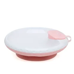 Kiokids Plato térmico con ventosa antideslizante para bebés