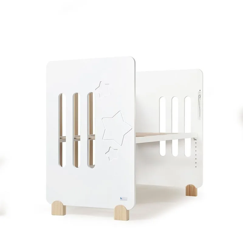 Interbaby Cuna Star Nature – Ecológica de madera natural para bebés - imagen 5