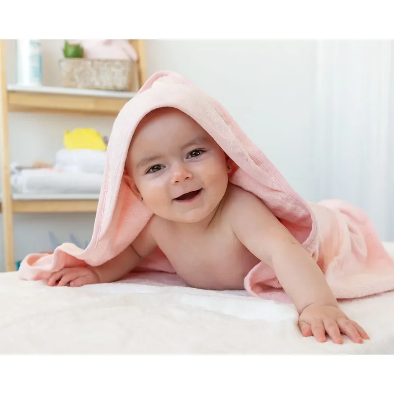 Kiokids Capa de baño de bambú para bebés suave y absorbente - imagen 2