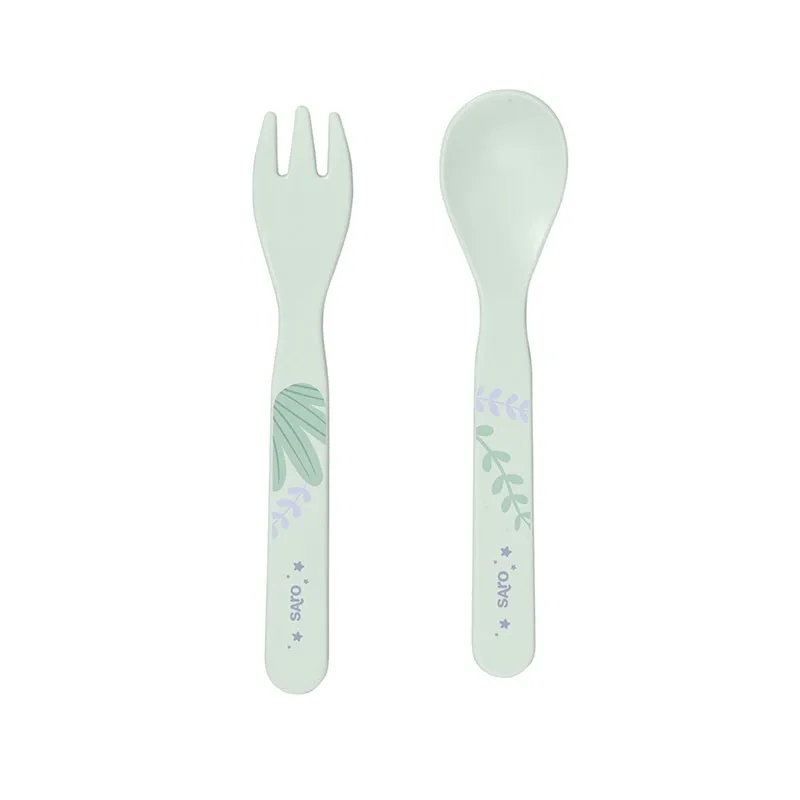 Vajilla Saro Jungle Cheetahs infantil resistente apta para microondas - imagen 3