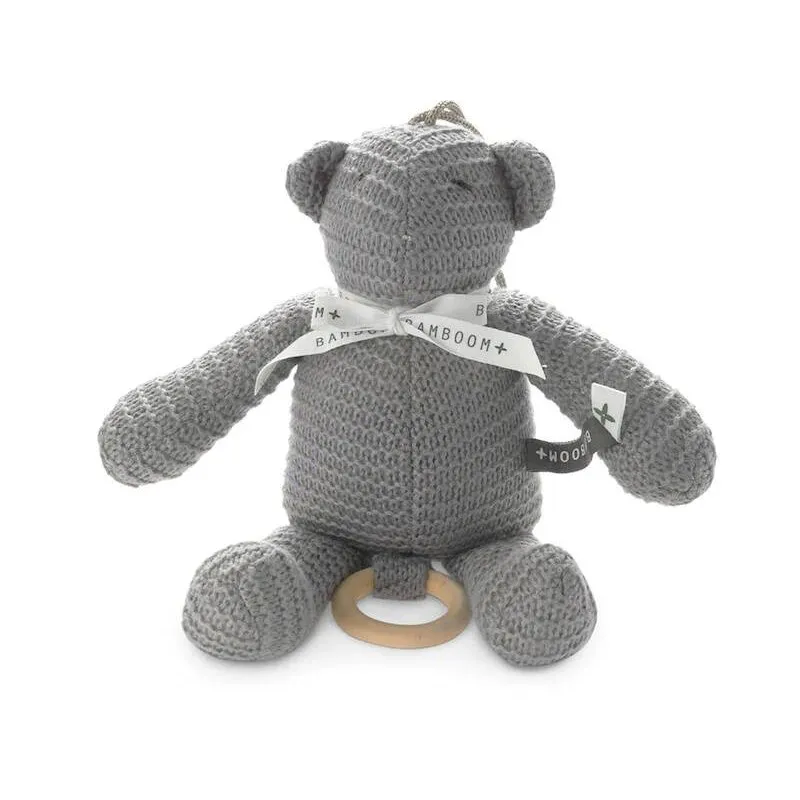 Bamboom Peluche musical para bebés – Oso blandito con melodías - imagen 2