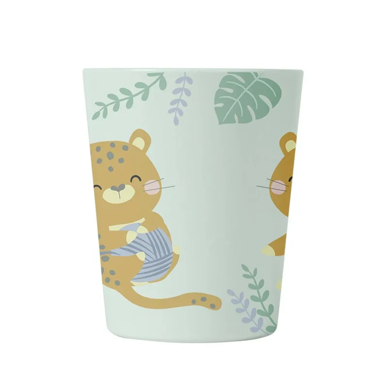 Vajilla Saro Jungle Cheetahs infantil resistente apta para microondas - imagen 2