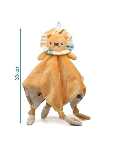 Kiokids Muñeco de apego león – Peluche suave para bebés - imagen 4