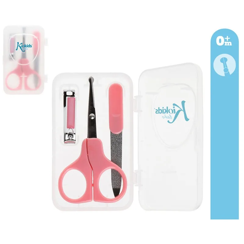 Kiokids Set cortaúñas y tijeras para el cuidado del bebé