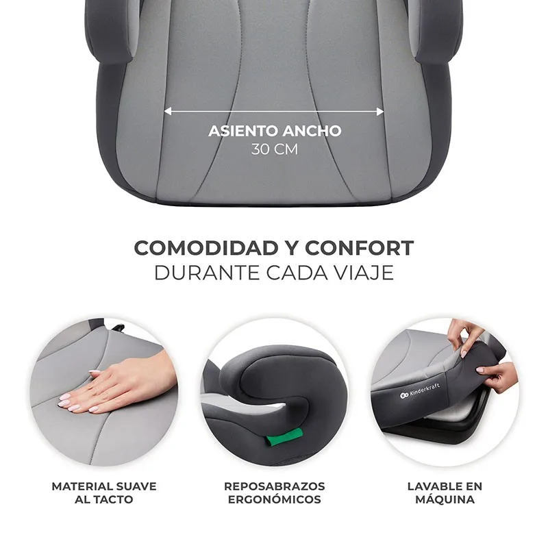 Silla de coche infantil I-Boost Kinderkraft para niños - imagen 2