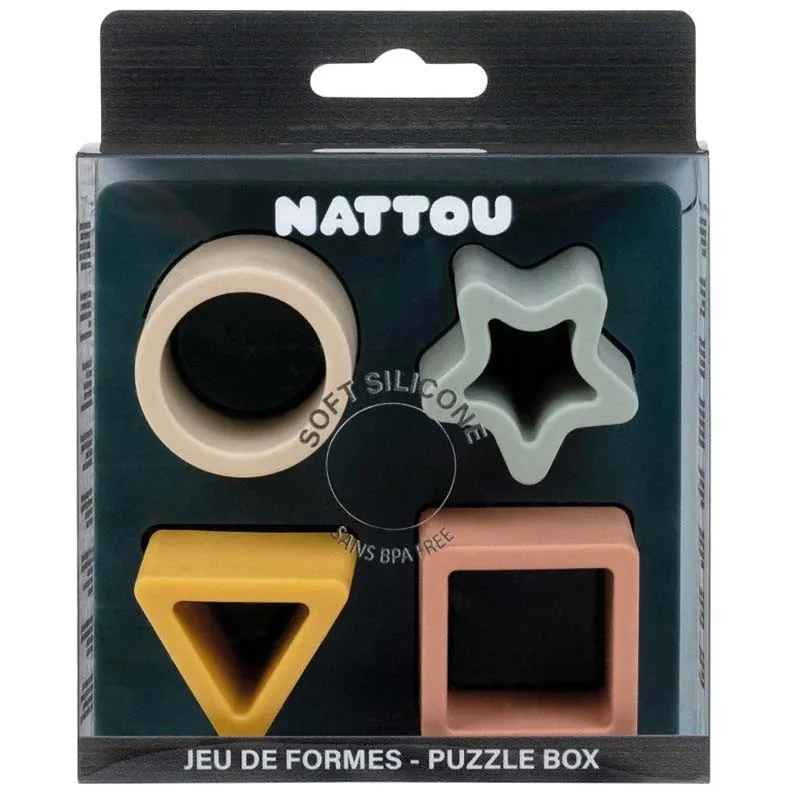 Nattou Juego de formas para bebés – Motricidad fina - imagen 3