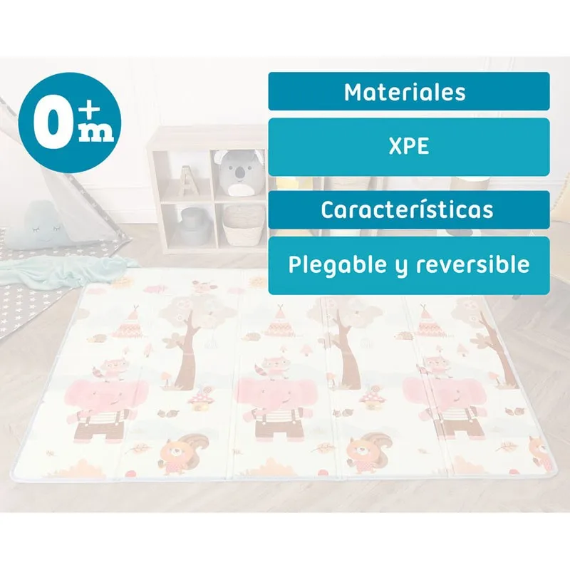Kiokids Alfombra de actividades para bebé – Manta evolutiva - imagen 4
