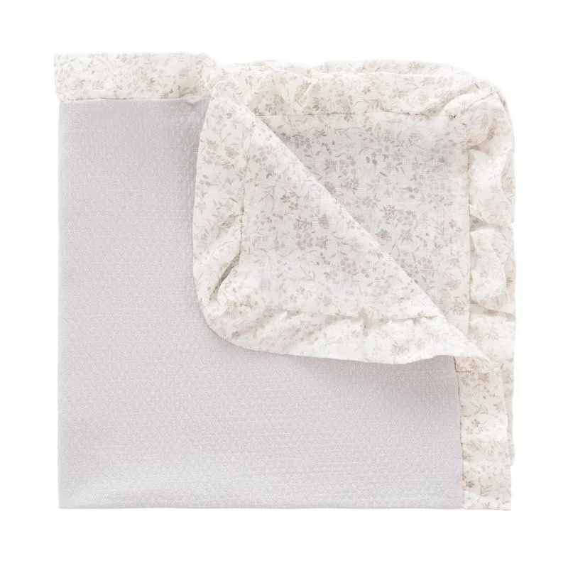Nora Baby Manta para Bebe Reversible de Lino
