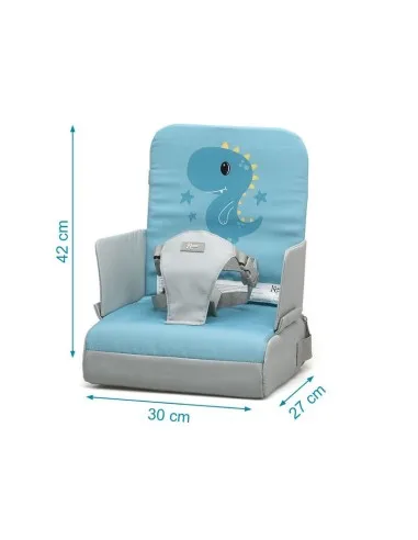 Trona portátil Kiokids dinosaurio para bebés comedor plegable - imagen 4