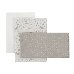 Cambrass Sábana de cuna para bebé – Estampado abeto