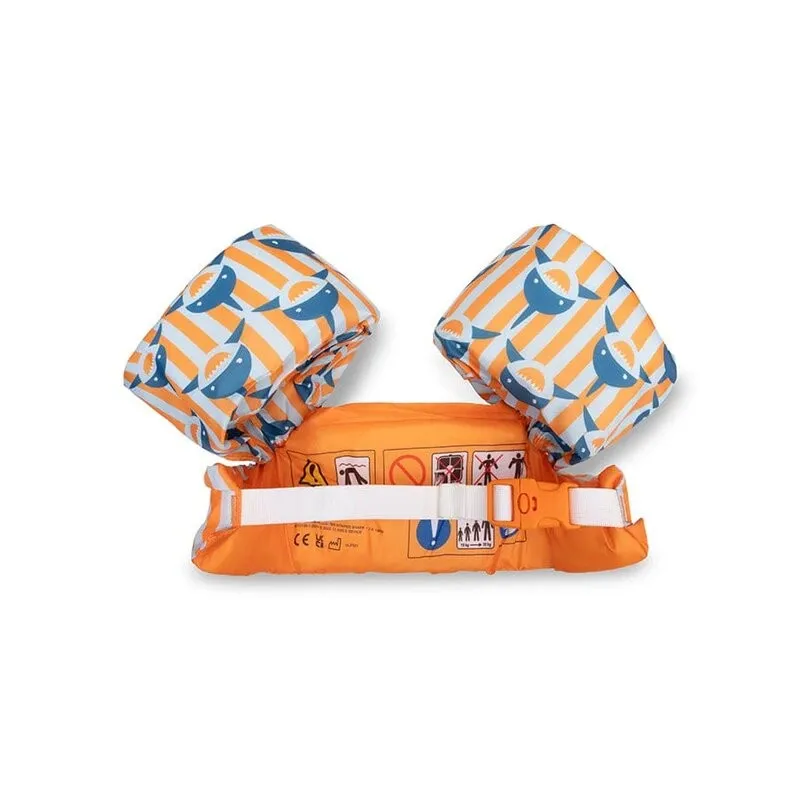 Swim Essentials Chaleco con Manguitos Tiburón para Niños de Baño - imagen 2