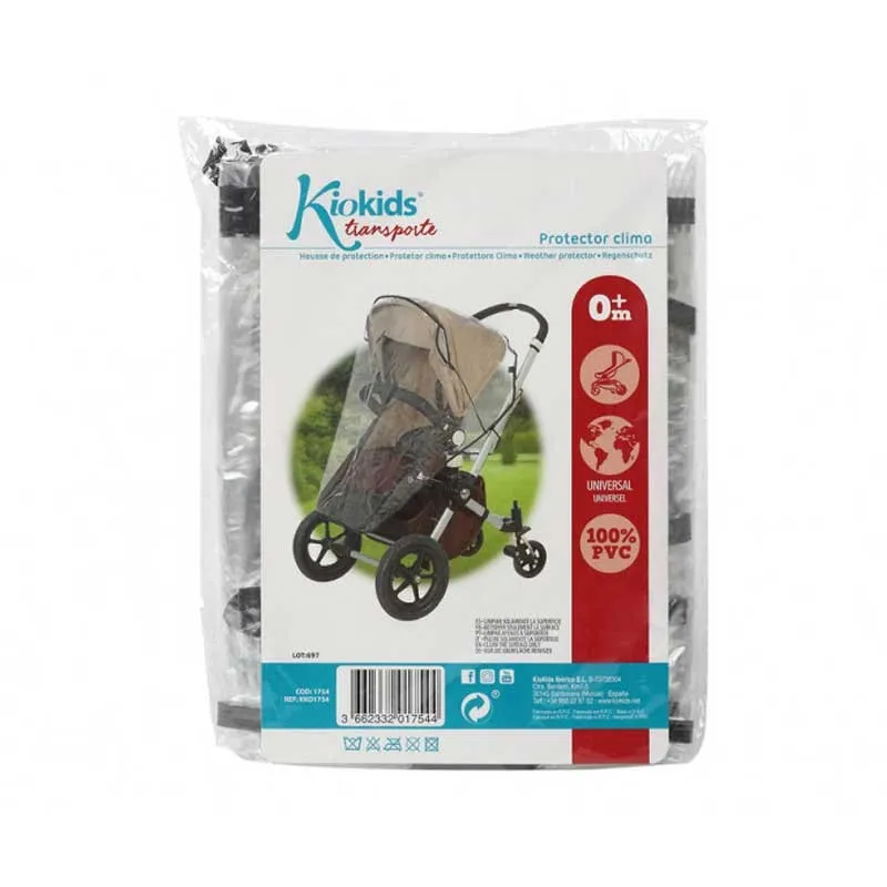 Kiokids conjunto de lluvia para silla de paseo – Impermeable - imagen 3