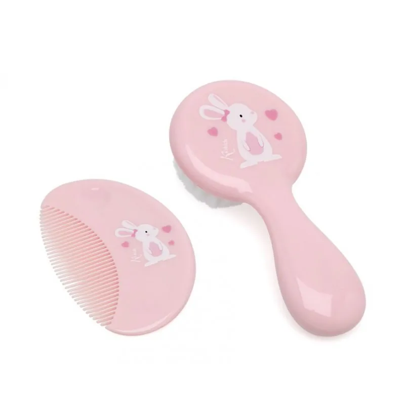 Kiokids Cepillo y peine para bebés – Set de cuidado infantil
