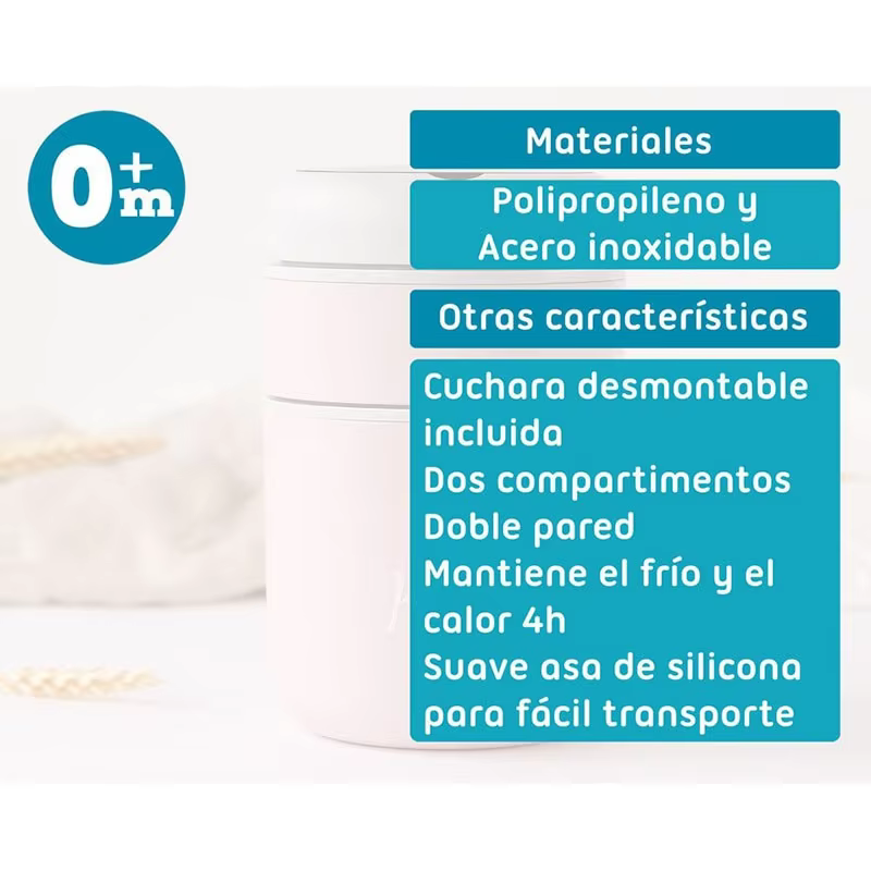 Kiokids Termo de acero inoxidable para niños - imagen 3